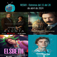 RES69 - Estrenos del 15/04/2024 al 28/04/2024