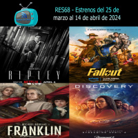 RES68 - Estrenos del 25/03/2024 al 14/04/2024
