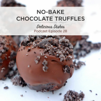No-Bake Chocolate Mint Truffles