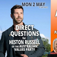 PELLOWE TALK | Direct Questions For Heston Russell (Australian Values Party)