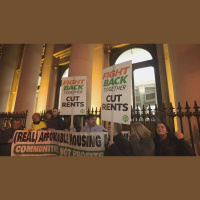 Dublin City Council narrowly passes annual budget amid rent hike protests
