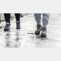 Caution urged in the icy conditions