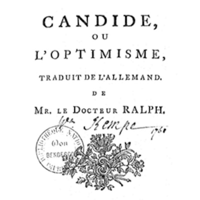Year 12 Lit: Candide, Or Optimism