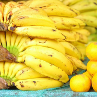 Peeling The Banana Out Of The Bag