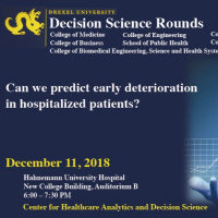 Decision Science Rounds December 11 2018
