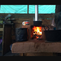 Tortillas made at Michoacan