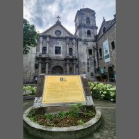 Early morning at San Agustin Church