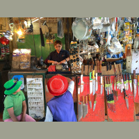 Knife sharpeners at Arequipa