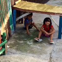 Malapascua Island fishing village