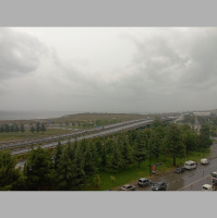 Rainy traffic noise, Trabzon