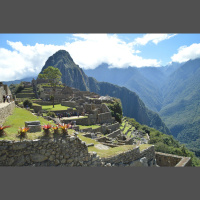 Dawn at Machu Picchu