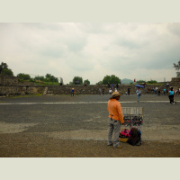 Jaguar head instrument at Teotihuacan Pyramids