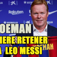 RONALD KOEMAN quiere a LEO MESSI en su proyecto