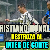 CRISTIANO RONALDO se basta para APAGAR las luces del INTER de un CONTE sin recursos!
