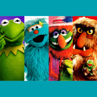 Mt. Rushmore of Muppets NOT Named Kermit