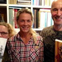 Min bokhylla hemma hos Malena Ernman