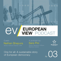 One For All, A Sustainable Story of European Democracy - The European View with Nathan Shepura