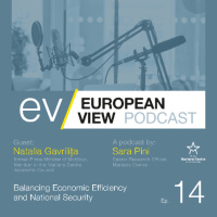 Balancing Economic Efficiency  National Security - The European View Podcast w/ Natalia Gavrilita