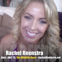 Wildlife Docs host Rachel Reenstra roars! INTERVIEW