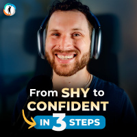#410 How to Stop Being Embarrassed When You Speak English — 3 Steps to Speaking Confidently, Tactics You Can Apply in Your Next English Conversation, and More!