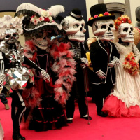 Previo a la celebración del Día de Muertos