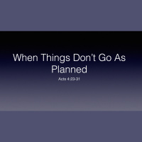 WHEN THINGS DONT GO AS PLANNED - Bill Leckie - Audio
