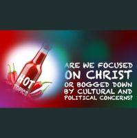 ARE WE FOCUSED ON CHRIST OR BOGGED DOWN BY CULTURAL AND POLITICAL ISSUES? - Audio