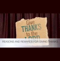 REASONS AND REWARDS FOR GIVING THANKS - Audio