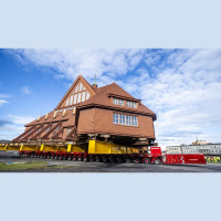 Entire Swedish Church gets rolling on a 2 day relocation