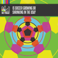 Is soccer growing or shrinking in the USA?