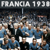 Italia revalida título en Francia 1938