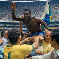 Brasil gana en 1970 en color