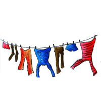 KP006 Die Waescheleine