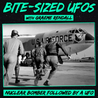 Bite-Sized UFOs | Nuclear Bomber Followed by a UFO