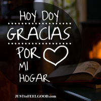 Hoy doy gracias por mi hogar