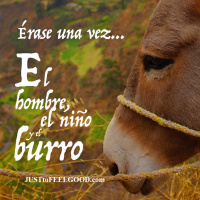 Érase una vez... El hombre, el niño y el burro