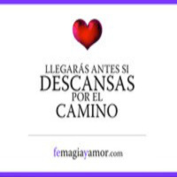 Llegarás antes si descansas por el camino