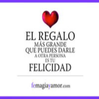 El regalo más grande que puedes hacerle a alguien es tu felicidad