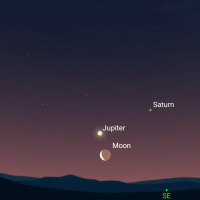 4/5/21 - Jupiter  Saturn in the Morning