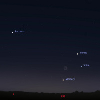 11/9/20 - Moon Greets Venus  Mercury