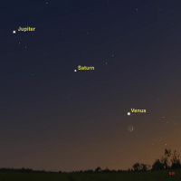 12/6/21 - Venus-Saturn-Jupiter