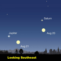 8/16/21 - The Moon and Jupiter