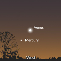3/3/25 - Venus  Mercury at Dusk