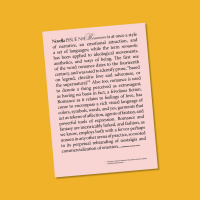 Novellas collaged, personal approach to fashion