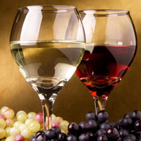 Un bicchiere di vino