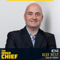 244. Telecoms industry disruptor, Alex West, CEO of Swoop, on being the calm in the chaos, trust and vulnerability, and building a high performing culture through metrics