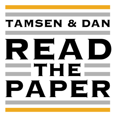 Tamsen And Dan Read The Paper