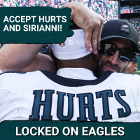ACCEPTING HURTS AND SIRIANNI: Jalen Hurts and Nick Sirianni are who they are!