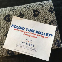 Did Kevin OLeary leave his wallet outside our studios?