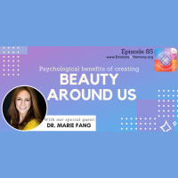 Psychological benefits of creating beauty around us